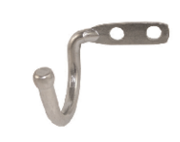RE001 Republic Single Prong Hook - Horizontal Mounting