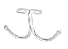 UN1003 Double Prong Locker Coat Hook
